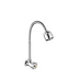 Wall-mounted Single handle Brass Kitchen Faucet with Multi-function Sprayer
